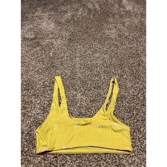 Desert Dreamer yellow bikini top size small C27-80 - Picture 3 of 3